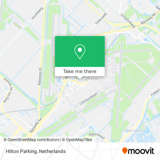 Hilton Parking map