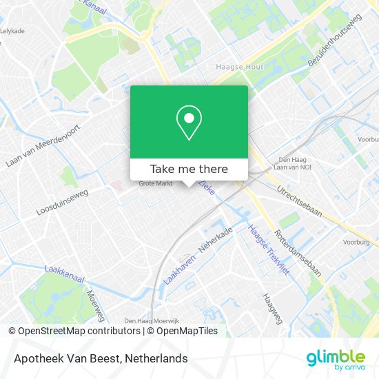 Apotheek Van Beest map