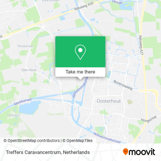 Treffers Caravancentrum map
