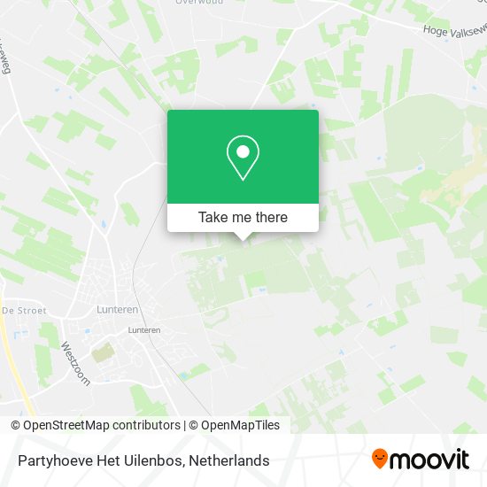 Partyhoeve Het Uilenbos map