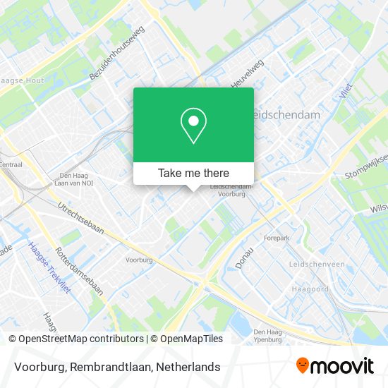 Voorburg, Rembrandtlaan map