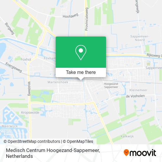 Medisch Centrum Hoogezand-Sappemeer map