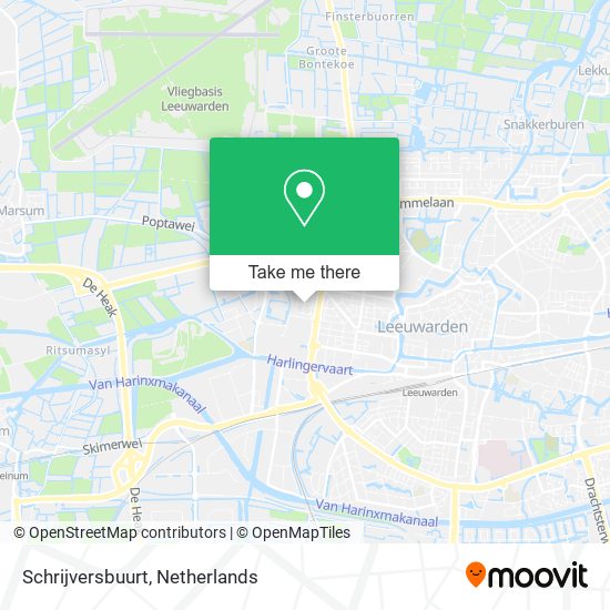 Schrijversbuurt map