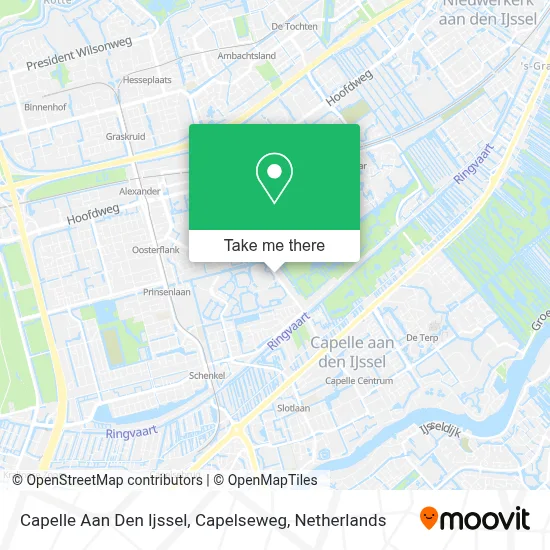 Capelle Aan Den Ijssel, Capelseweg map