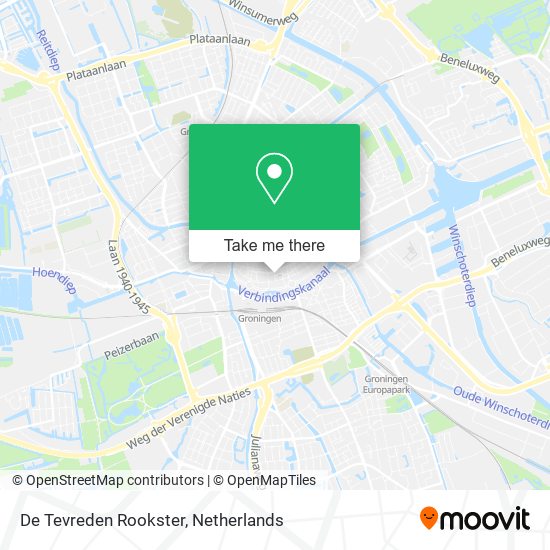 De Tevreden Rookster map