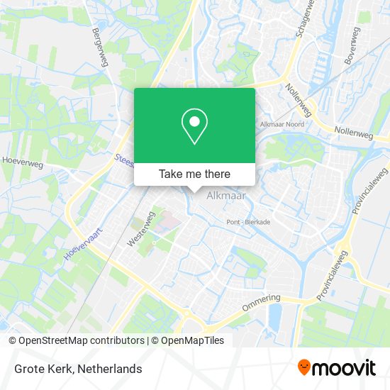 Grote Kerk map