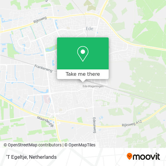 'T Egeltje map