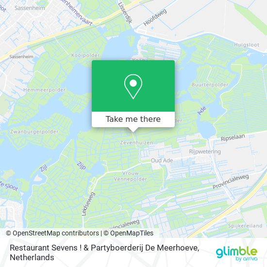 Restaurant Sevens ! & Partyboerderij De Meerhoeve map