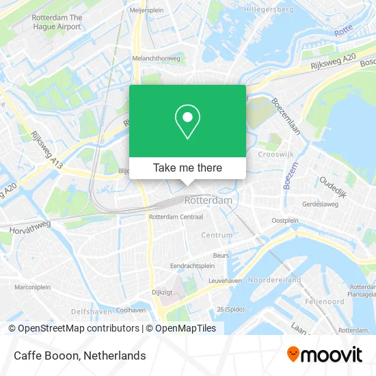 Caffe Booon map