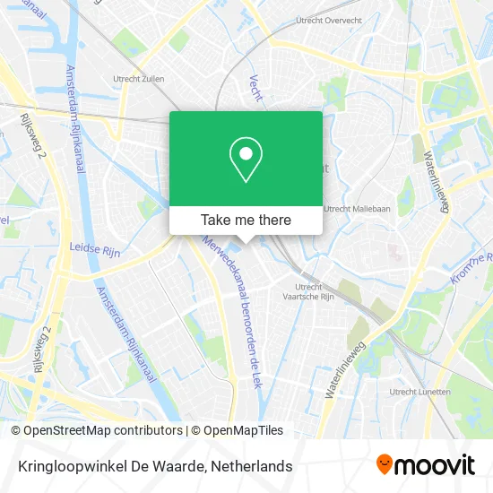Kringloopwinkel De Waarde map