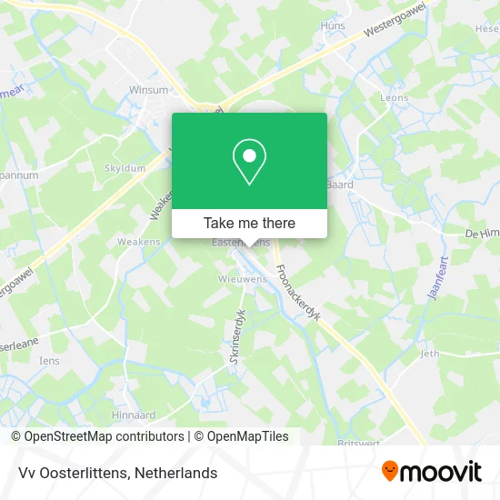 Vv Oosterlittens map