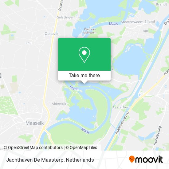 Jachthaven De Maasterp map