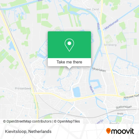 Kievitsloop map