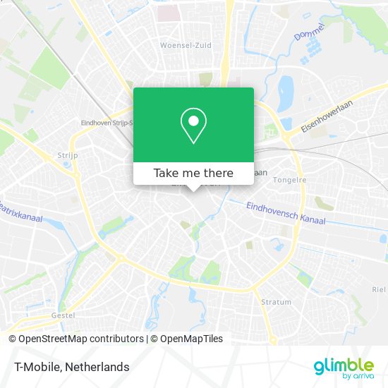 T-Mobile map