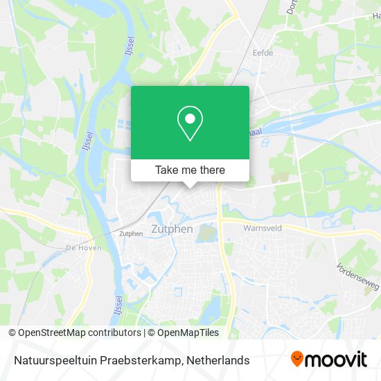 Natuurspeeltuin Praebsterkamp map