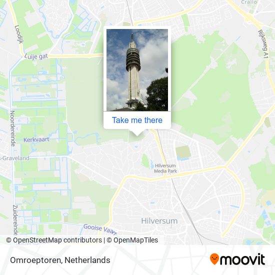 Omroeptoren Karte