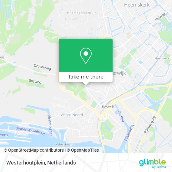 Westerhoutplein Karte
