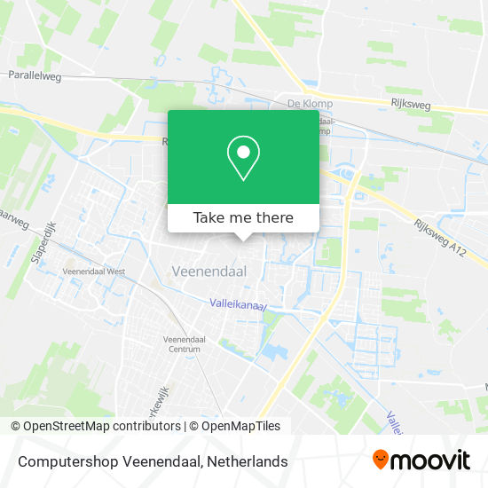 Computershop Veenendaal Karte