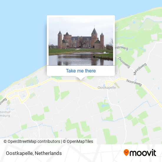 Oostkapelle Karte
