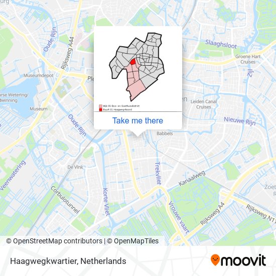 Haagwegkwartier map