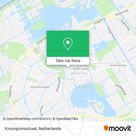 Kroonprinsstraat map