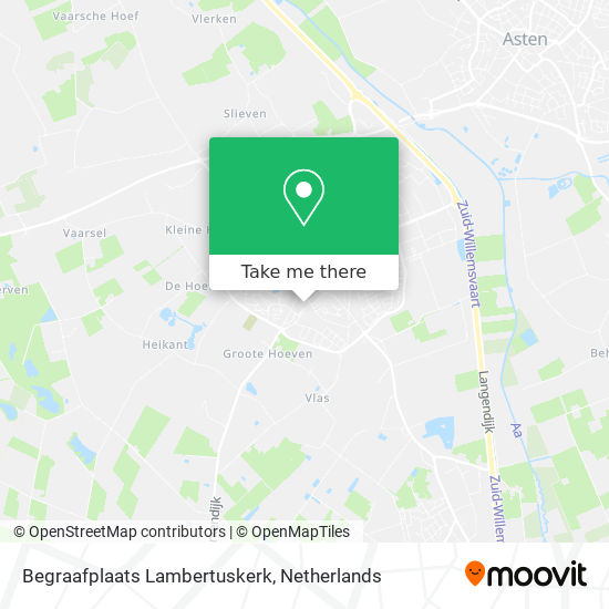 Begraafplaats Lambertuskerk map