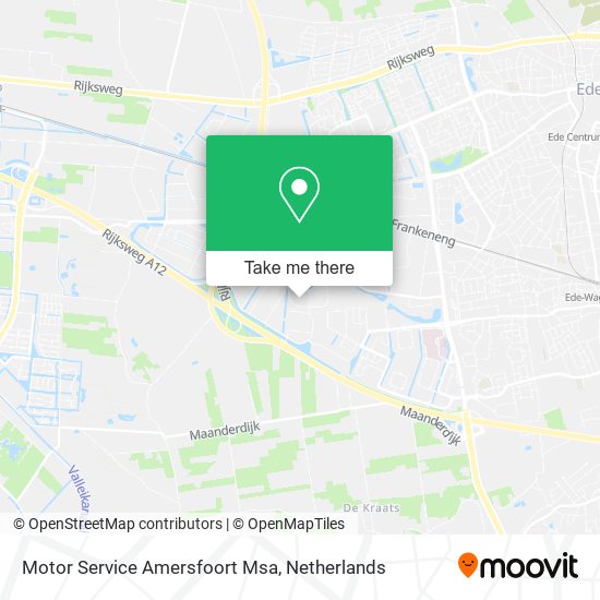 Motor Service Amersfoort Msa Karte