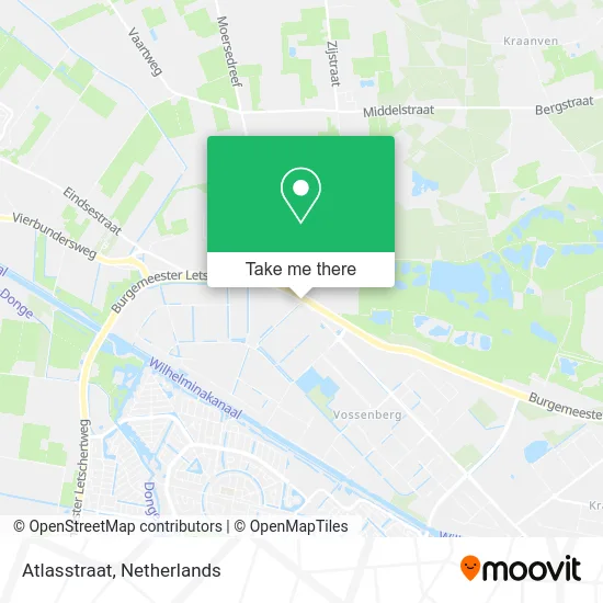 Atlasstraat map