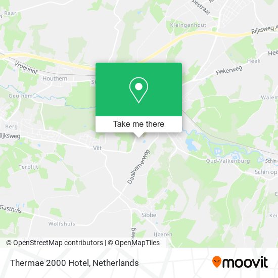 Thermae 2000 Hotel map
