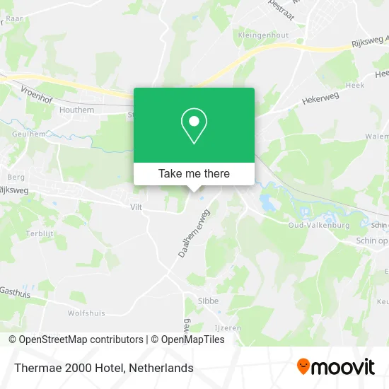 Thermae 2000 Hotel map