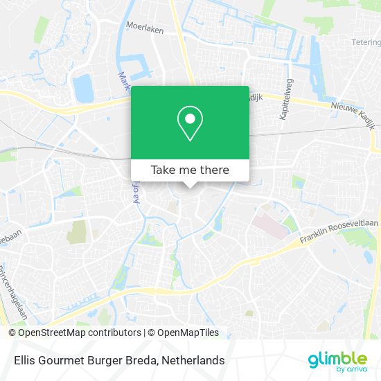 Ellis Gourmet Burger Breda Karte