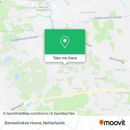 Bennedonkse Hoeve map