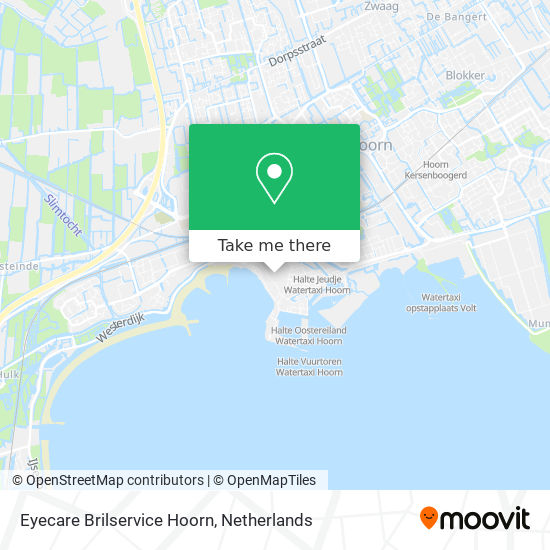 Eyecare Brilservice Hoorn map