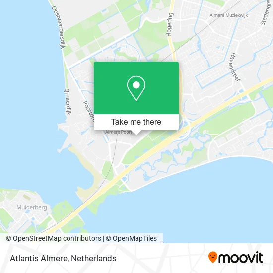 Atlantis Almere map