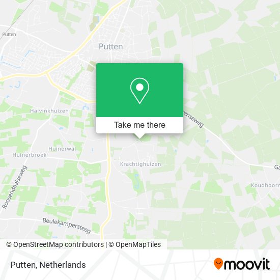 Putten map