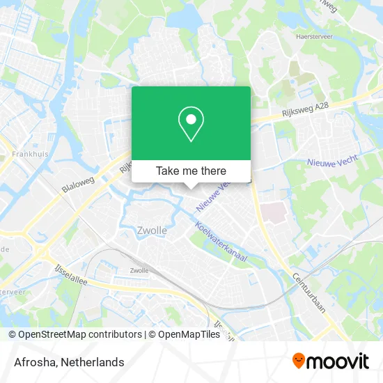 Afrosha map