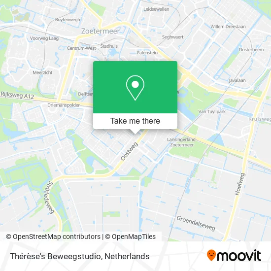 Thérèse's Beweegstudio Karte