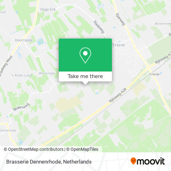 Brasserie Dennenrhode Karte