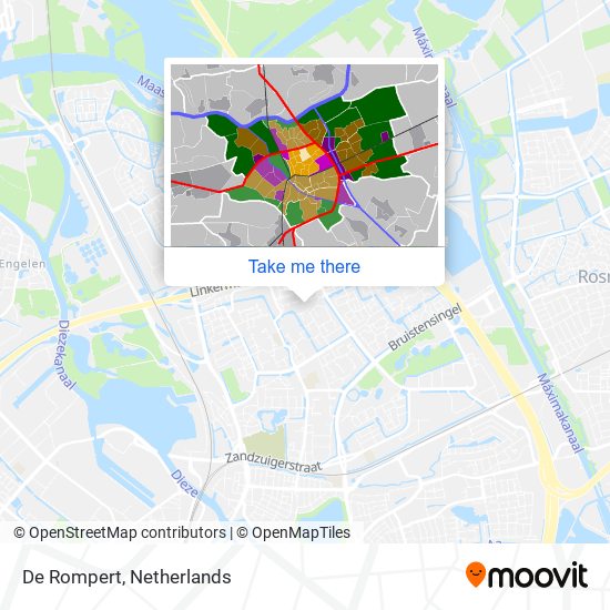 De Rompert map