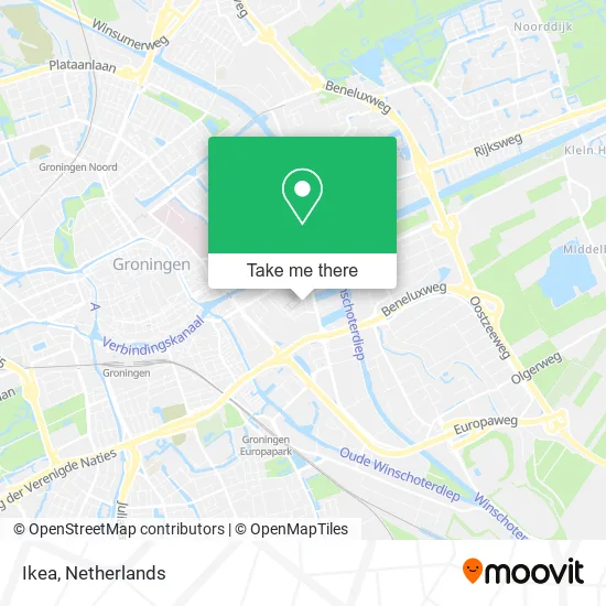 Ikea map