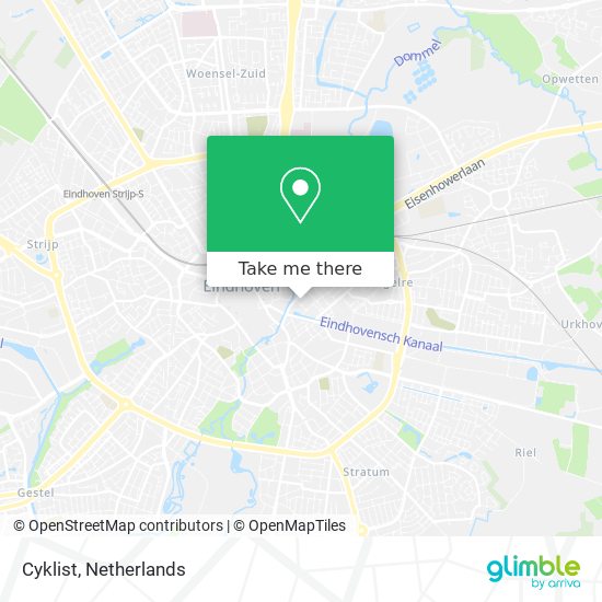 Cyklist map