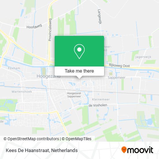 Kees De Haanstraat map
