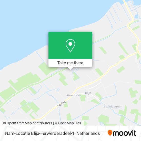 Nam-Locatie Blija-Ferwerderadeel-1 map