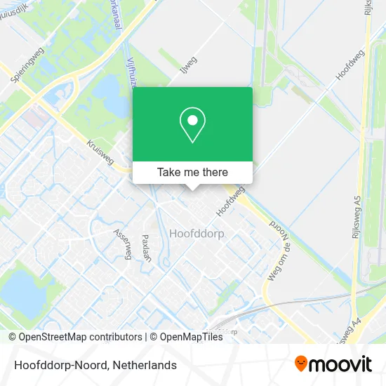 Hoofddorp-Noord map