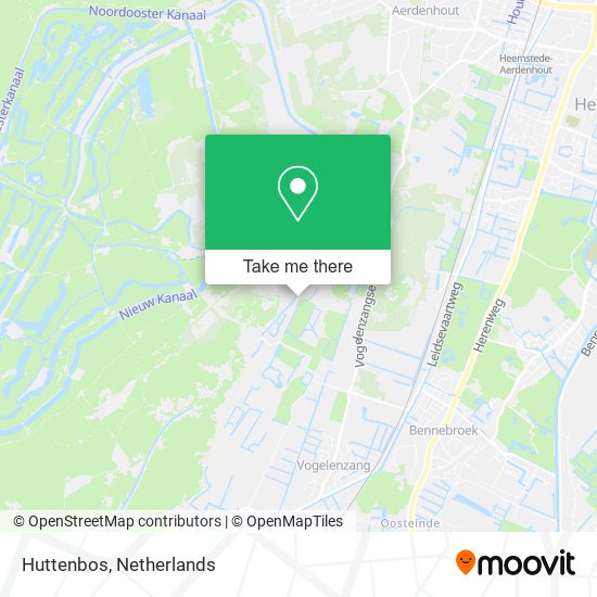 Huttenbos map