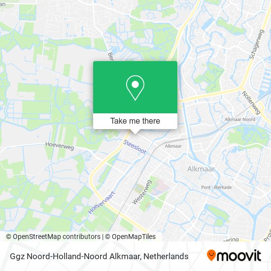 Ggz Noord-Holland-Noord Alkmaar Karte