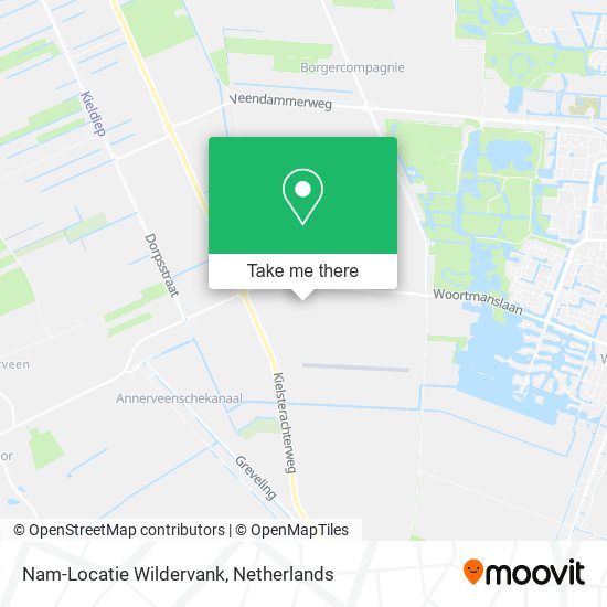 Nam-Locatie Wildervank map