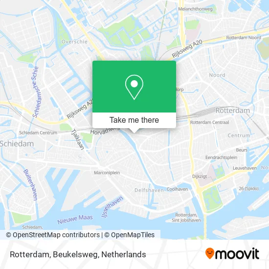 Rotterdam, Beukelsweg map