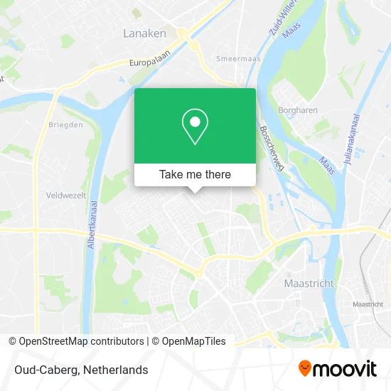 Oud-Caberg map
