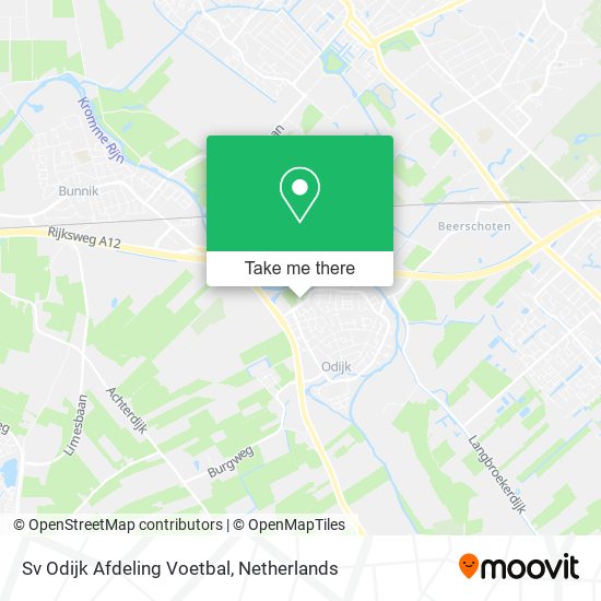 Sv Odijk Afdeling Voetbal map